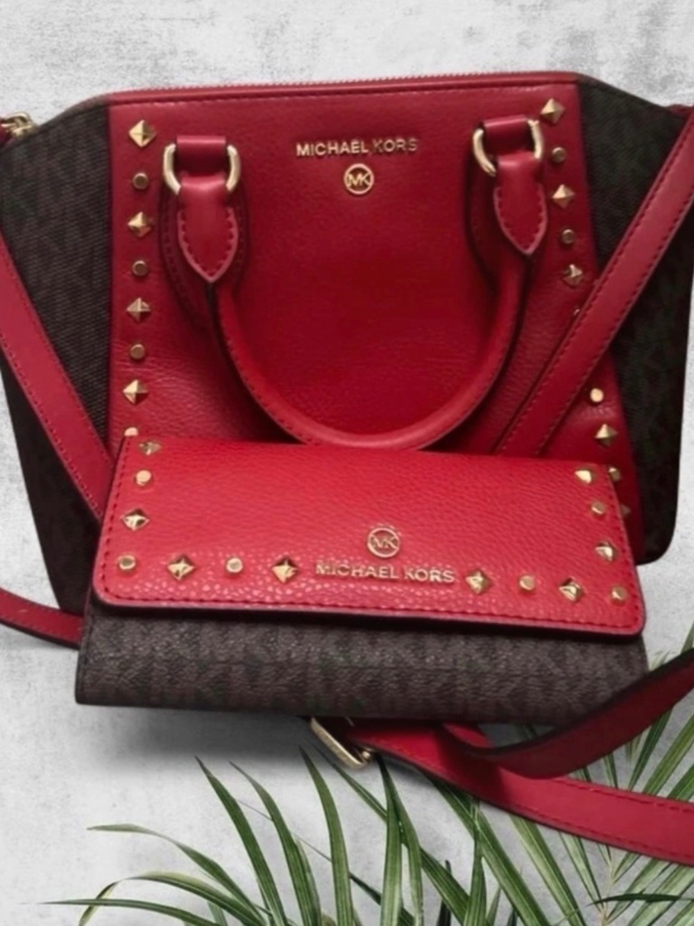 Michael Kors purse wallet set